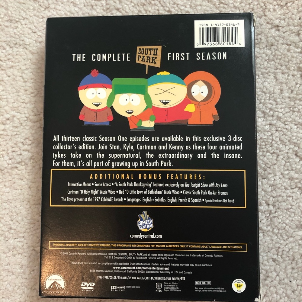 South Park Season 1 - Picture 2 of 4